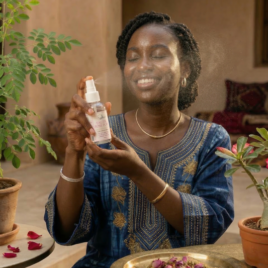 Spray d’eau de rose pure – Beauté marocaine (50ml)