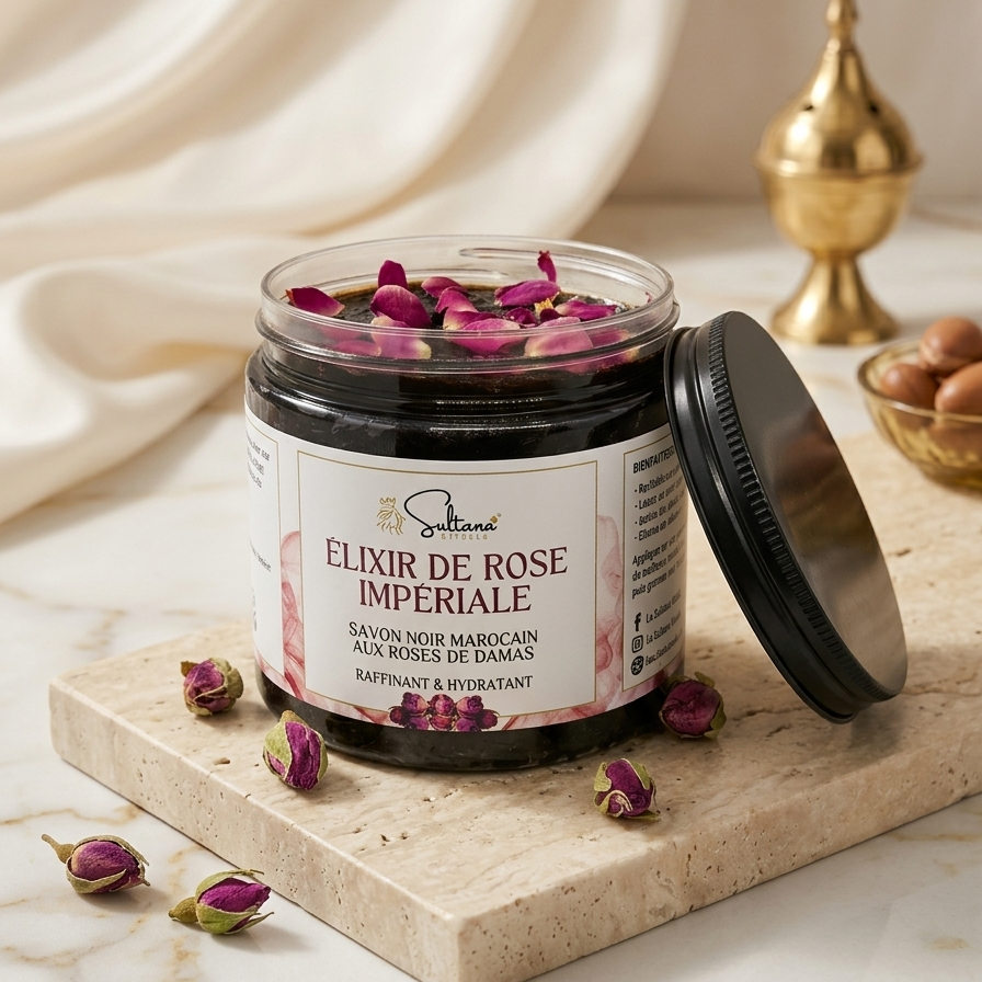 Pack Hammam Élixir de Rose Impériale — Hydratation & Raffinement