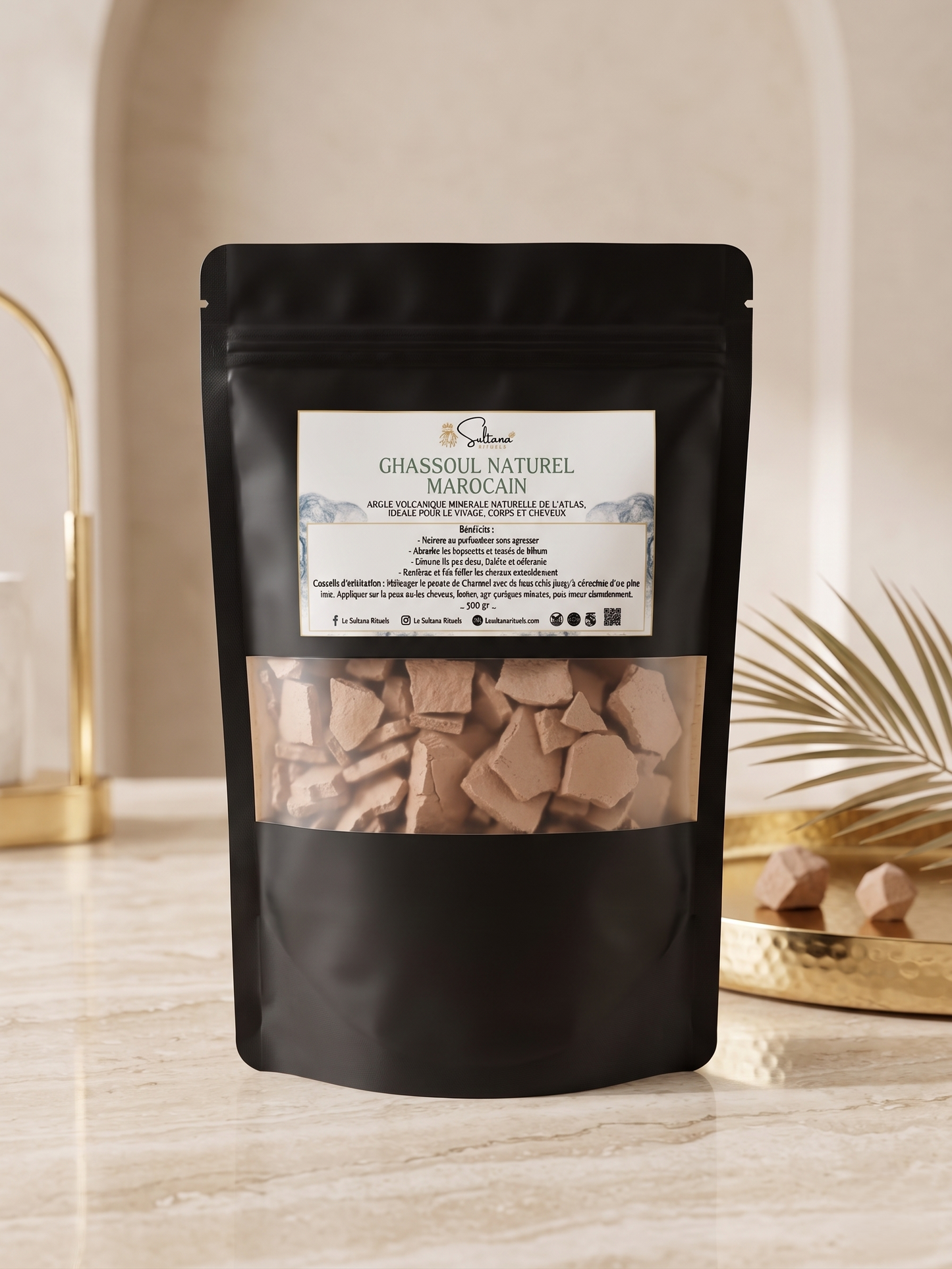 Pack Hammam Rituel d'Or Vert — Éclat & Pureté