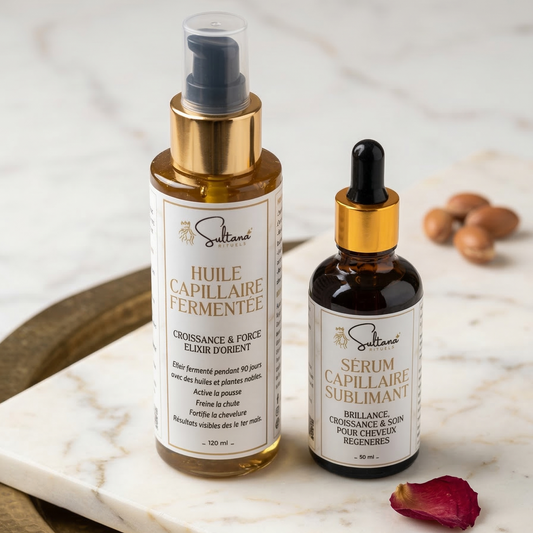 Pack Capillaire Complet – Huile Fermentée + Sérum Sublimant