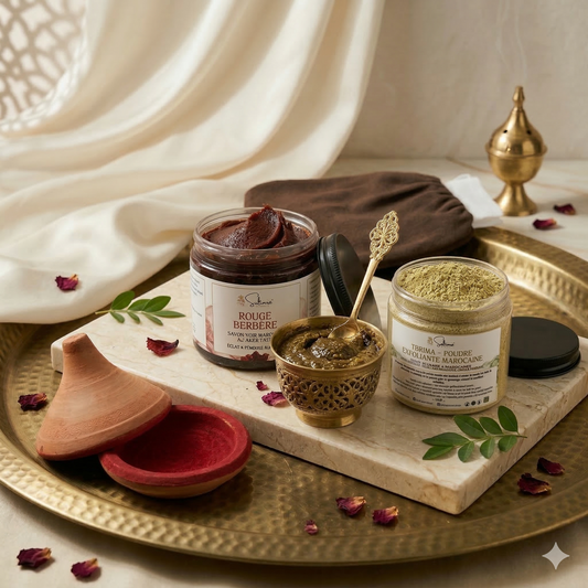 Pack Hammam Rouge Berbère — Éclat & Féminité Sublimée